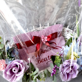 kosz prezentowy dla mamy Beaty haftyok.pl